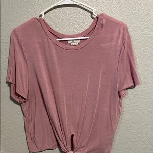 Urban Outfitters Mauve Short Sleeve Tee